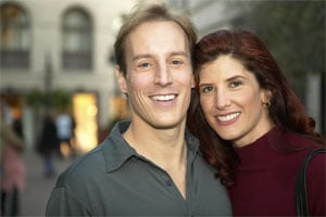 An image depicting a smiling couple