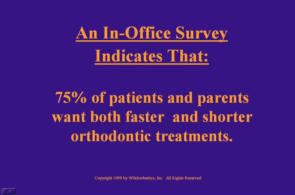 Wilkodontics slider image | In-House Survey results