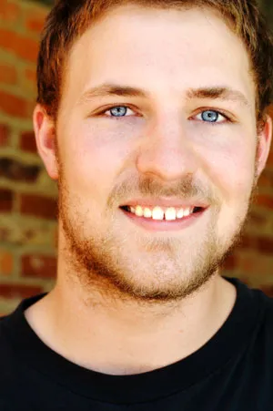 Young man smiling